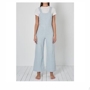 Rolla's Sailor Blue Ramie Jumpsuit
